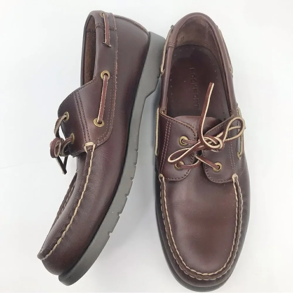 Rockport brown leather